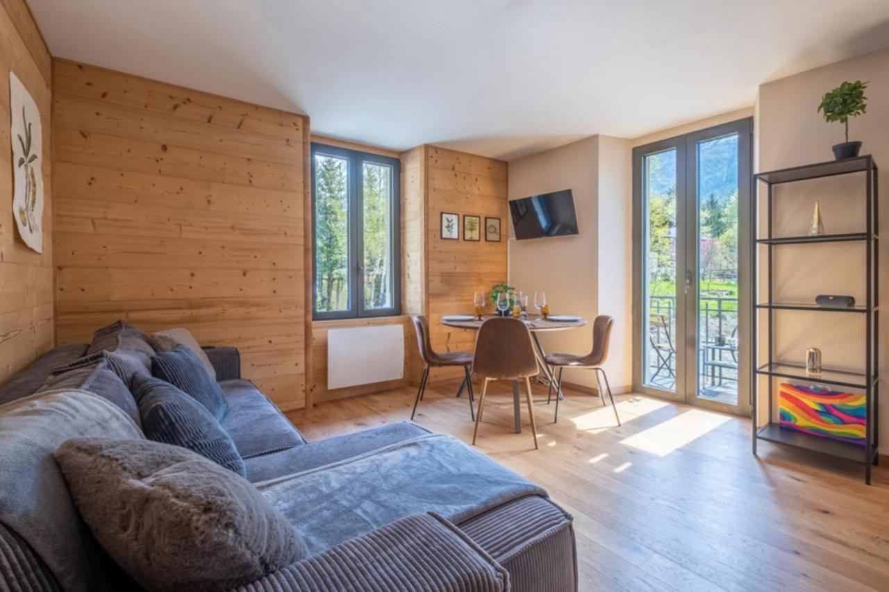 Newly Renovated Apartment With Mont Blanc View Chamonix Mont Blanc Exterior foto